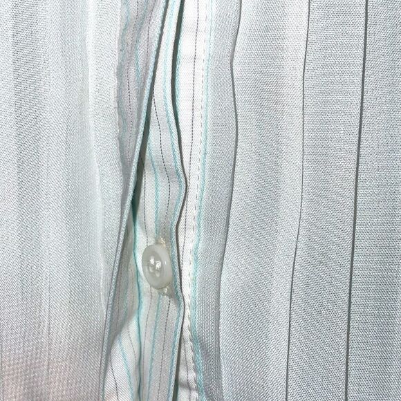 RACHEL Rachel Roy pleated detailed white blouse S - Picture 10 of 13